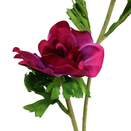 Floristik24 Kunstanemoon Fuchsia 6st
