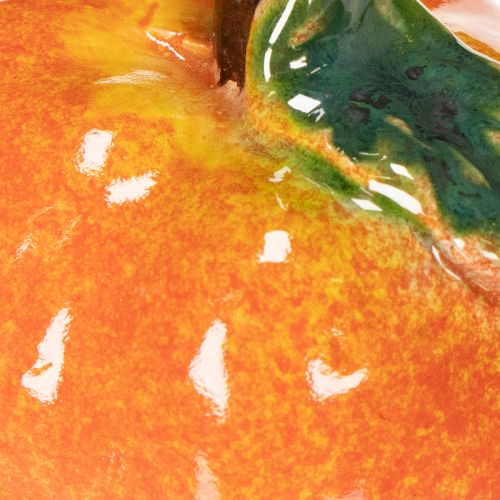 Kunstmatige fruitset: appel en peer, decoratief item voor de herfst, 12 cm, 3 stuks | Floristik24.nl