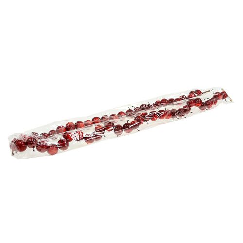 Floristik24 Appelslinger rood L 110cm