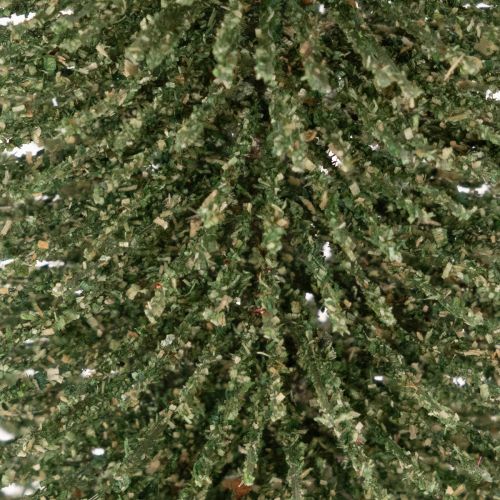 Kunstkerstboom met houten voet voor kerstversiering, 80 cm | Floristik24.nl