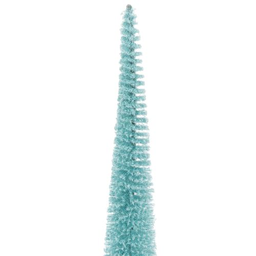 Kunstkerstboom, smal, met houten voet, 40 cm | Floristik24.nl