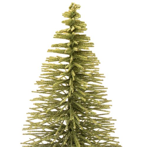 Kunstmatige groene kerstboom met standaard voor tafeldecoratie, 90 cm | Floristik24.nl