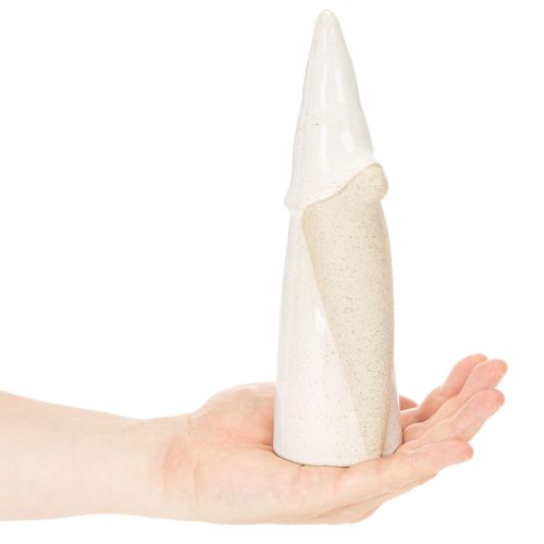 Decoratief kabouterbeeldje om neer te zetten, kerstdecoratie, keramiek, 22 cm | Floristik24.nl