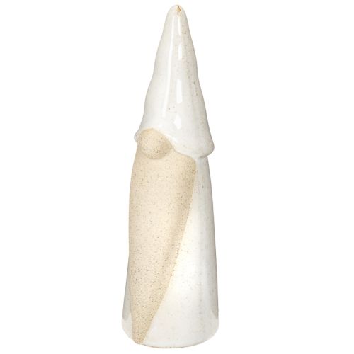 Decoratief kabouterbeeldje om neer te zetten, kerstdecoratie, keramiek, 22 cm | Floristik24.nl
