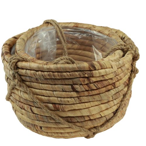 Floristik24 Mand voor het ophangen van waterhyacint naturel 25/31cm set van 2