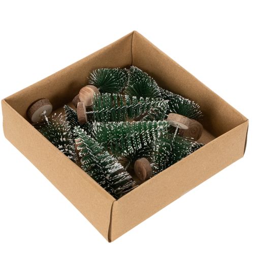 Kunstmatige mini-kerstboompjes