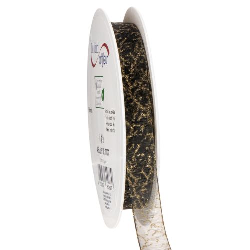 Decoratief lint, transparant organza lint voor tafeldecoratie, 15 mm breed, 20 m lang kopen | Floristik24.nl