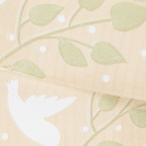 Artikel Lint voor Vormsel, Communie en Doop - Beige, 25 mm breed, 20 m lang