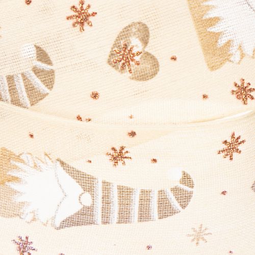 Decoratief lint met kabouters en hartjes voor cadeaus en knutselwerkjes, 40 mm x 15 m | Floristik24.nl