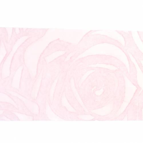 Floristik24 Decoratielint rozen breed roze 63mm 20m