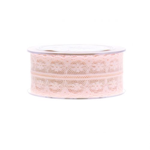Floristik24 Veterband vintage roze 40mm 20m