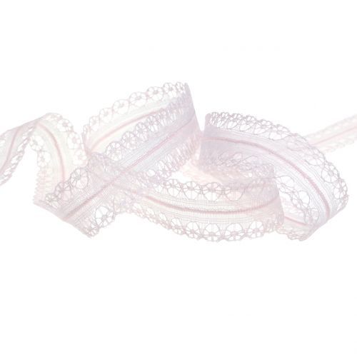 Floristik24 Veterband vintage roze 20mm 20m