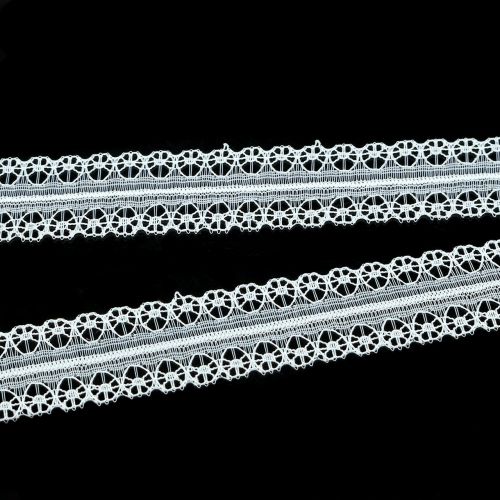 Floristik24 Kantband vintage wit 20mm 20m