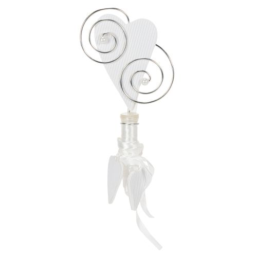 Artikel Bankhanger met buis en hart, 18 cm, 6 stuks