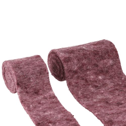 Artikel Hobbyvilt Berry decoratief lint vilt B7/15cm L1/1m set van 2