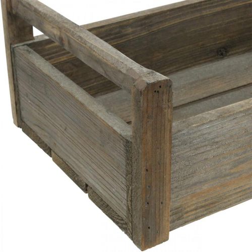 Floristik24 Houten kist ambachtelijke kist shabby decoratieve kist hout 47×28.5×16.5cm