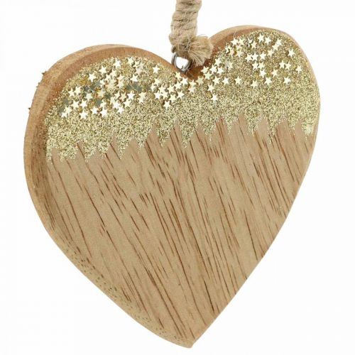 Artikel Kerstdecoratie ster / hart / boom, houten hanger, adventsdecoratie H10/12,5cm 3st