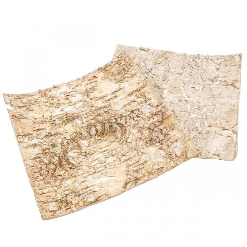 Floristik24 Boomschors decoratieve bast vierkant berkenschors naturel 20×20cm 6 st