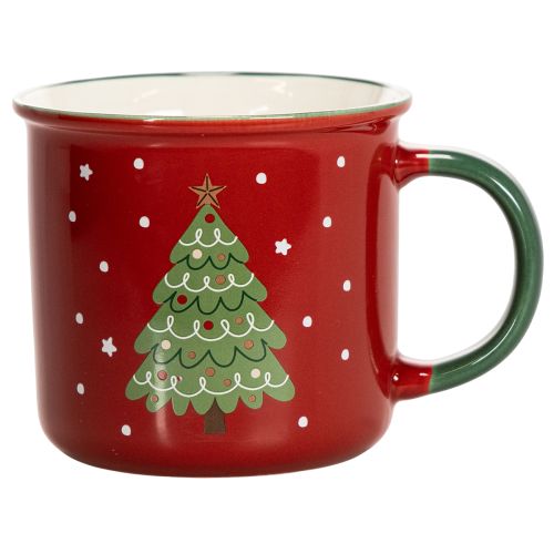Kerstmok met kerstboommotief, 9 cm kopen | Floristik24.nl