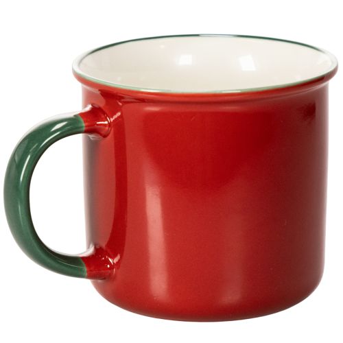 Kerstmok met kerstboommotief, 9 cm | Floristik24.nl