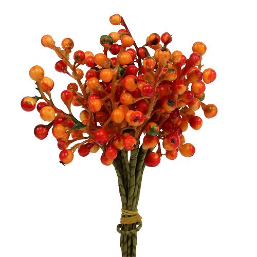 Floristik24 Bos bessen oranje L20cm