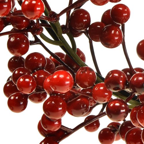 Artikel Bessenkrans Rood Kunstplanten Rood Kerst Ø35cm