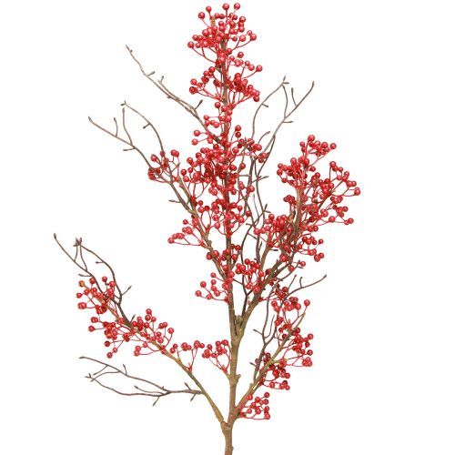 Artikel Bessentak rode bessentak decoratie herfst winter L78cm