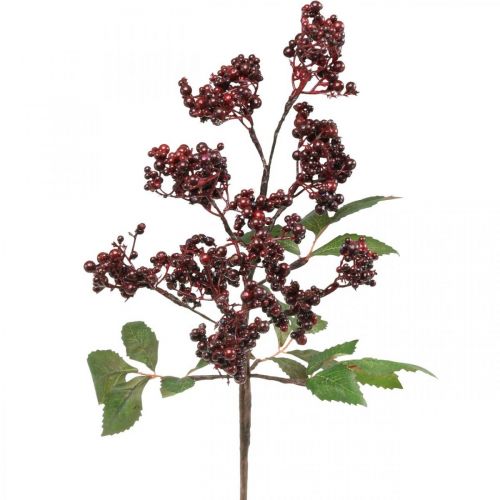 Floristik24 Bessentak rood kunst herfstdecoratie 85cm Kunstplant als echt!