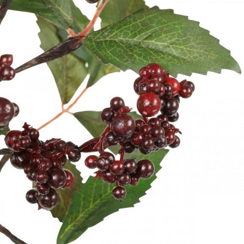 Floristik24 Bessentak rood kunst herfstdecoratie 85cm Kunstplant als echt!