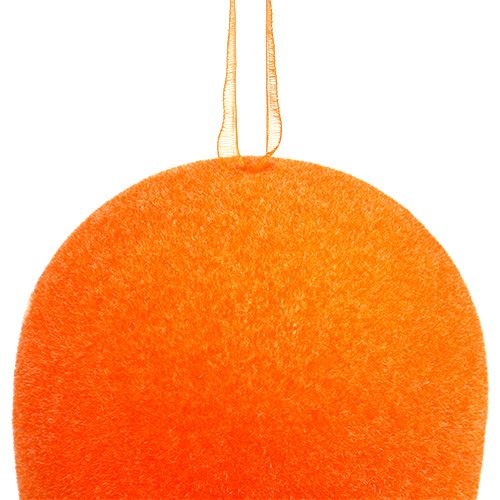 Floristik24 Gevlokte siereieren 12cm 8 st