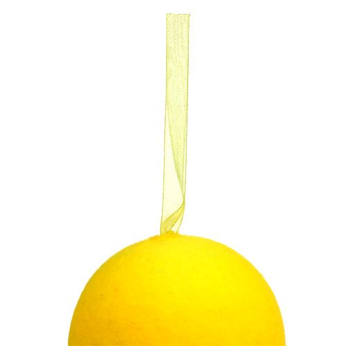 Floristik24 Gevlokte siereieren 10cm 12 st