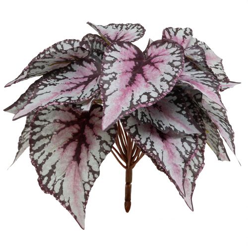 Floristik24 Begonia kunstplant Bordeaux 37cm