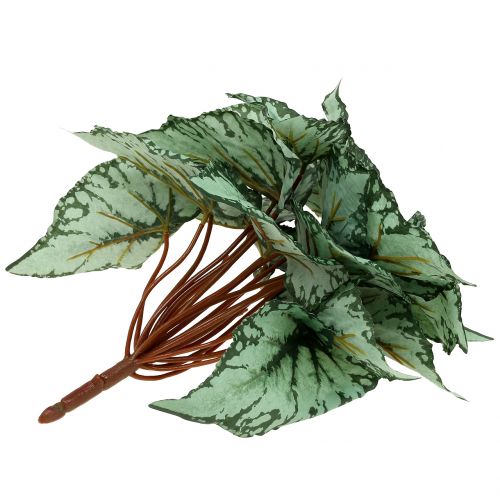 Floristik24 Begonia kunstplant kunstplant groen 34cm