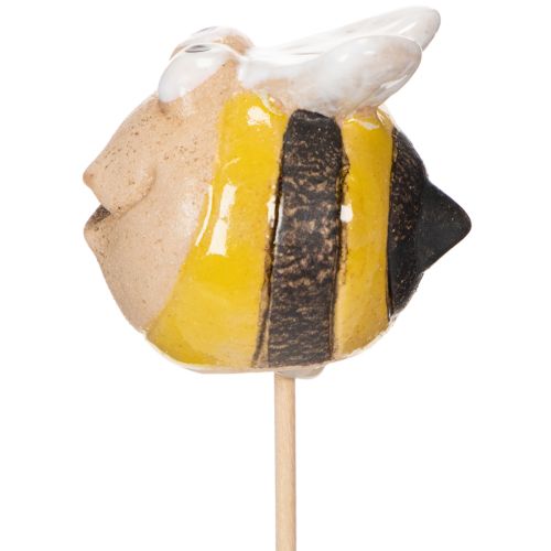 Artikel Tuinsteker met bijenmotief voor buitendecoratie in de tuin en op het balkon, 26 cm, 4 stuks