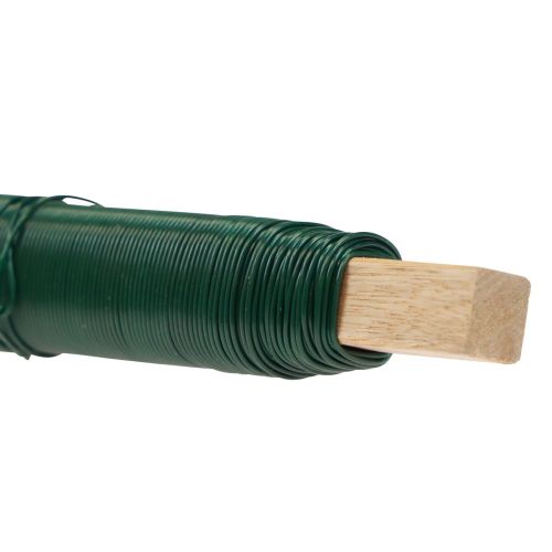 Floristik24 Bloemenwikkeldraad binddraad groen 0,65 mm 100 g 3 stuks