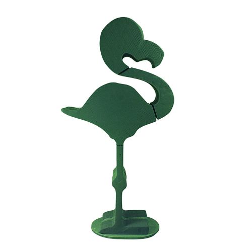 Floristik24 Steekschuim figuur flamingo 70cm x 35cm