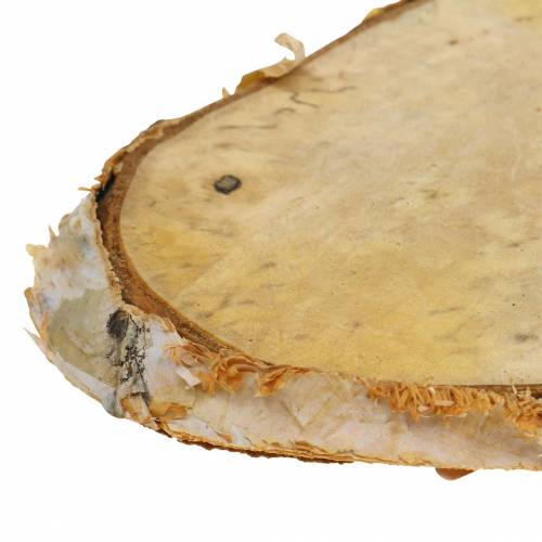 Artikel Houten schijven berken ovaal naturel 7,5 × 13cm 1kg