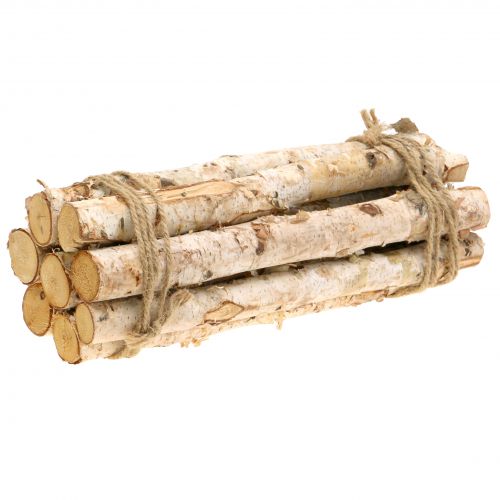 Floristik24 Berkentakken gebundeld natuur 30cm 8 st