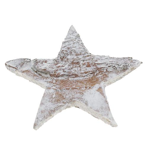 Artikel Berkensterren mini 2cm - 2,5cm whitewashed 150 st