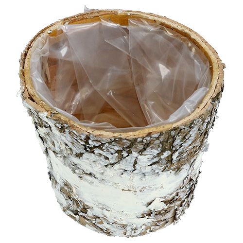 Artikel Berkenpot mini witte plantenbak plantenbak Ø7cm H7cm 10st