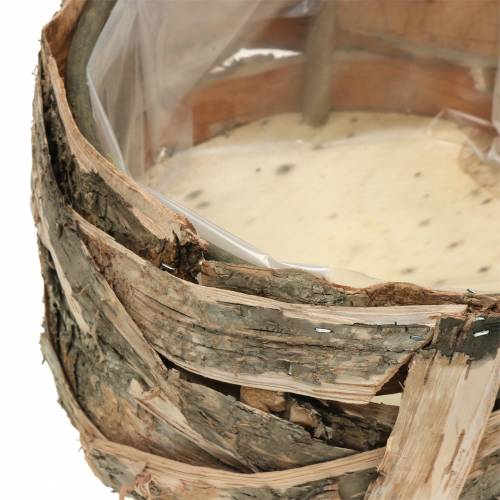 Floristik24 Planter ronde berkenpot Ø17/23cm 2st