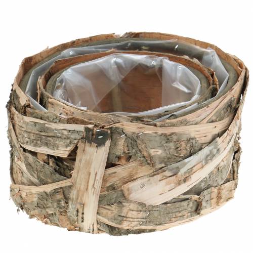 Artikel Planter ronde berkenpot Ø17/23cm 2st