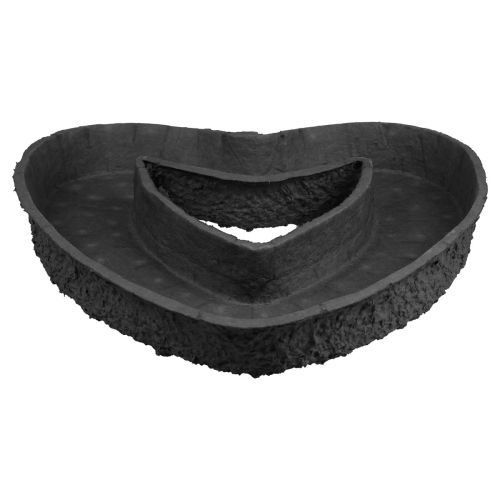 Artikel Oasis Black Biolit plantenhart open zwarte plantenbak 50cm