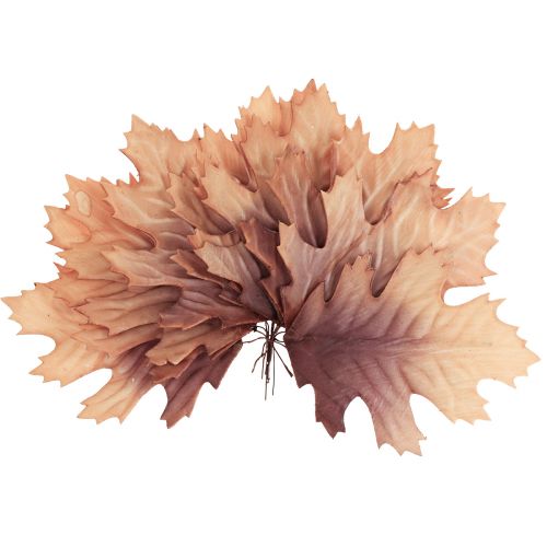 Rood eikenblad herfstbladeren deco bladeren deco 13×19cm 12st