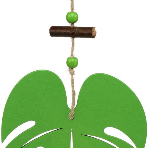 Floristik24 Blad 14,5cm om op te hangen Groen