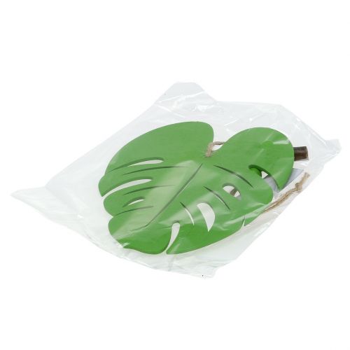 Floristik24 Blad 14,5cm om op te hangen Groen