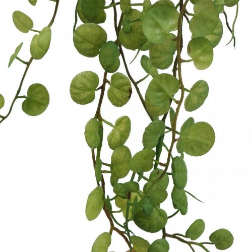 Artikel Hangende groene plant kunstblad hanger 5 strengen 58cm