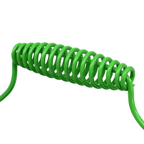 Floristik24 Blikken emmer mei groen Ø15cm H14.5cm