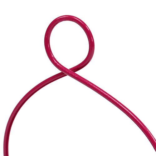 Floristik24 Blikken emmer roze Ø9cm H9cm