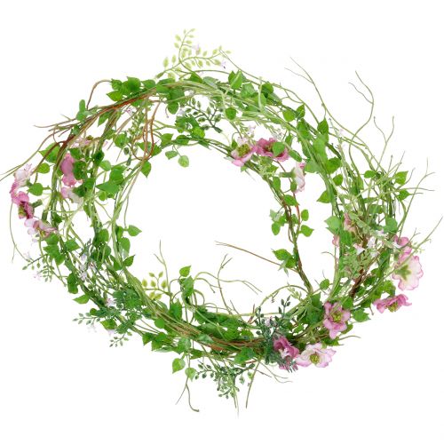 Floristik24 Bloemenslinger roze 180cm